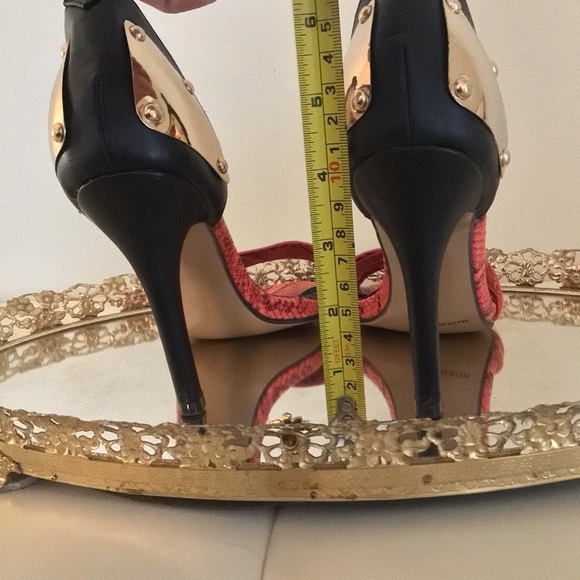 Snake skin stiletto sandal heels - Picture 7 of 7